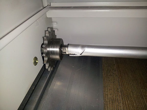 샤프트 고장 사례